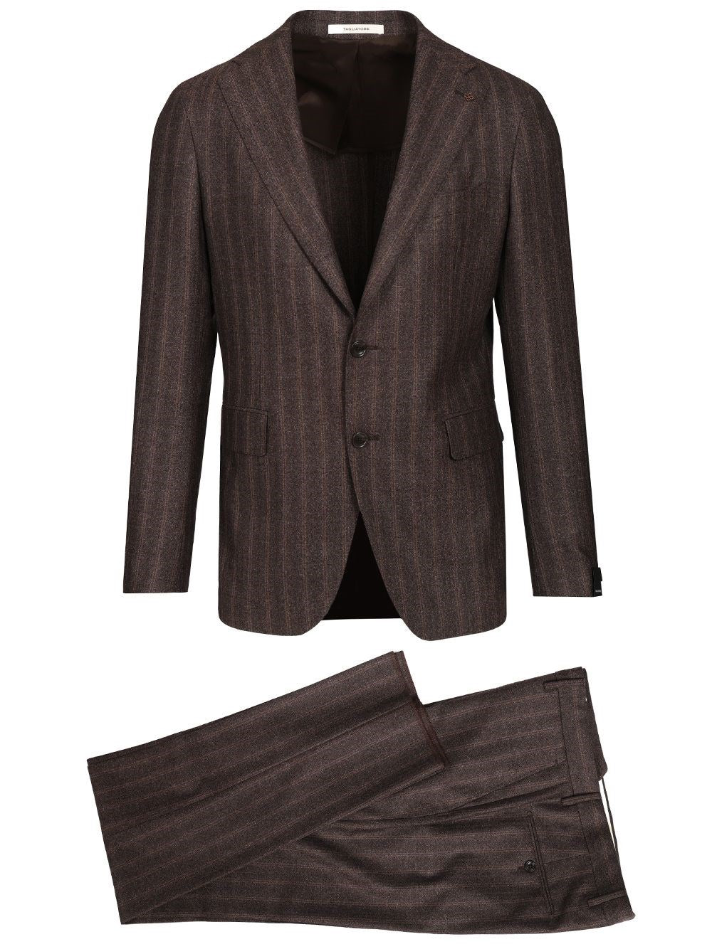 Tagliatore Men Single-Breasted Suit In Super 110S Wool