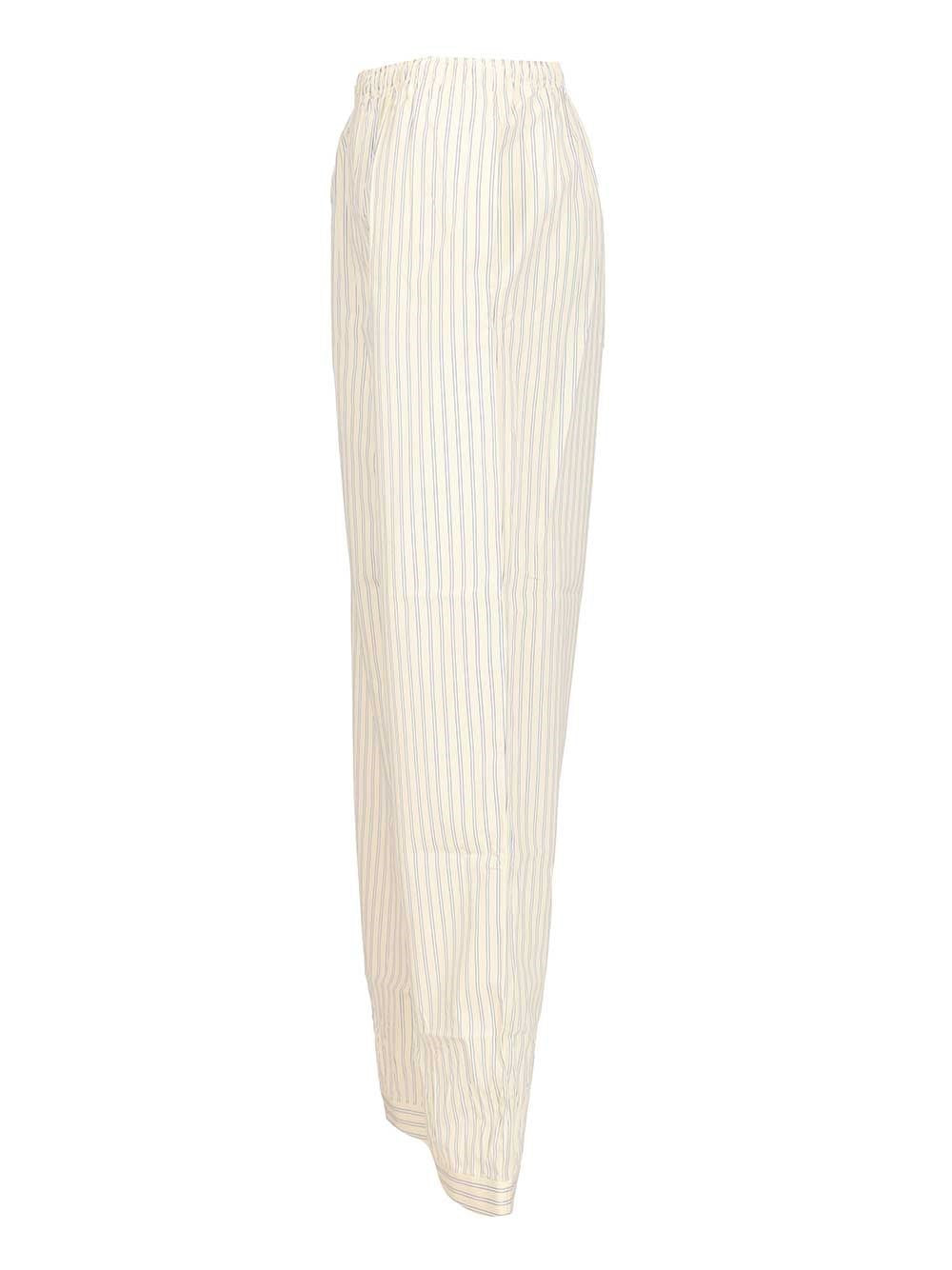 MIU MIU Miu Miu Women Striped Cotton Pajama Pants