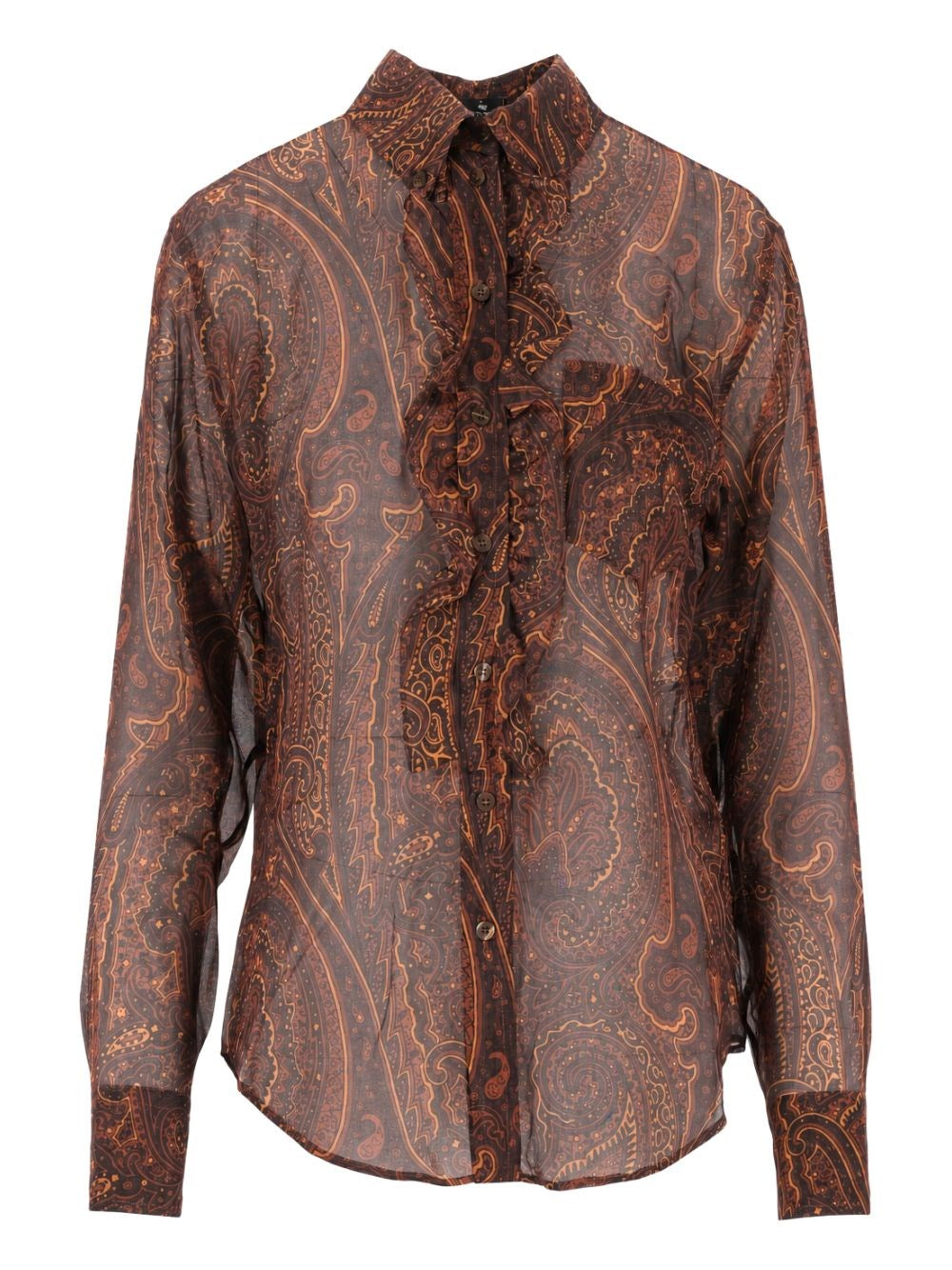 Etro Women Silk Paisley Shirt