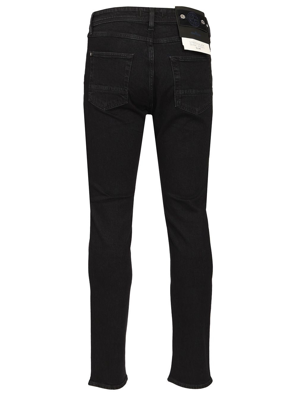 Stone Island Men Five-Pocket Denim Jeans