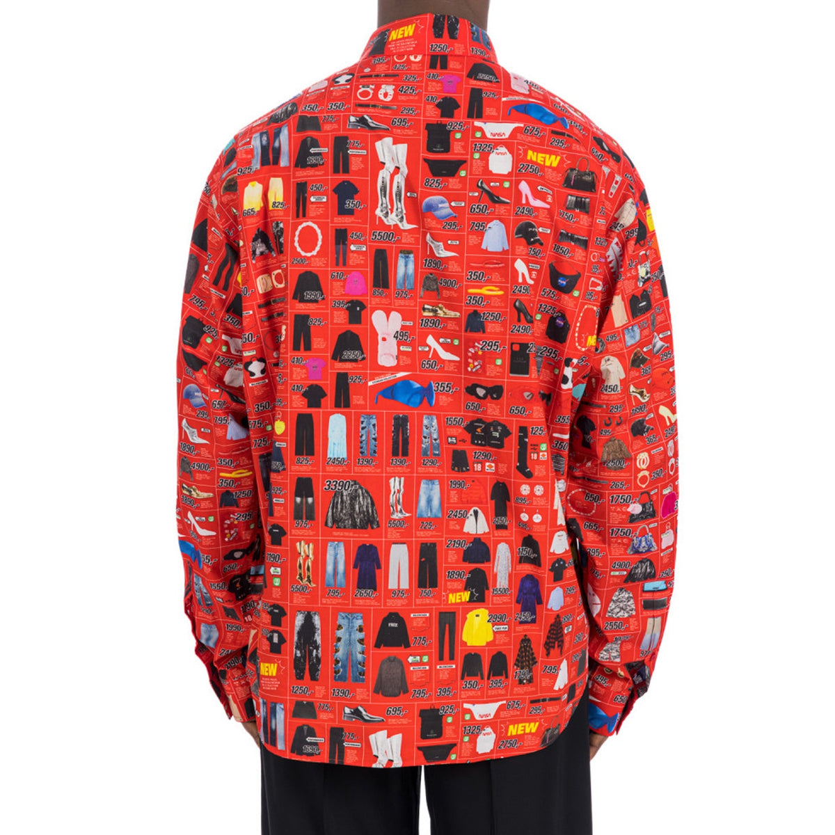 Balenciaga Balenciaga Printed Shirt Men