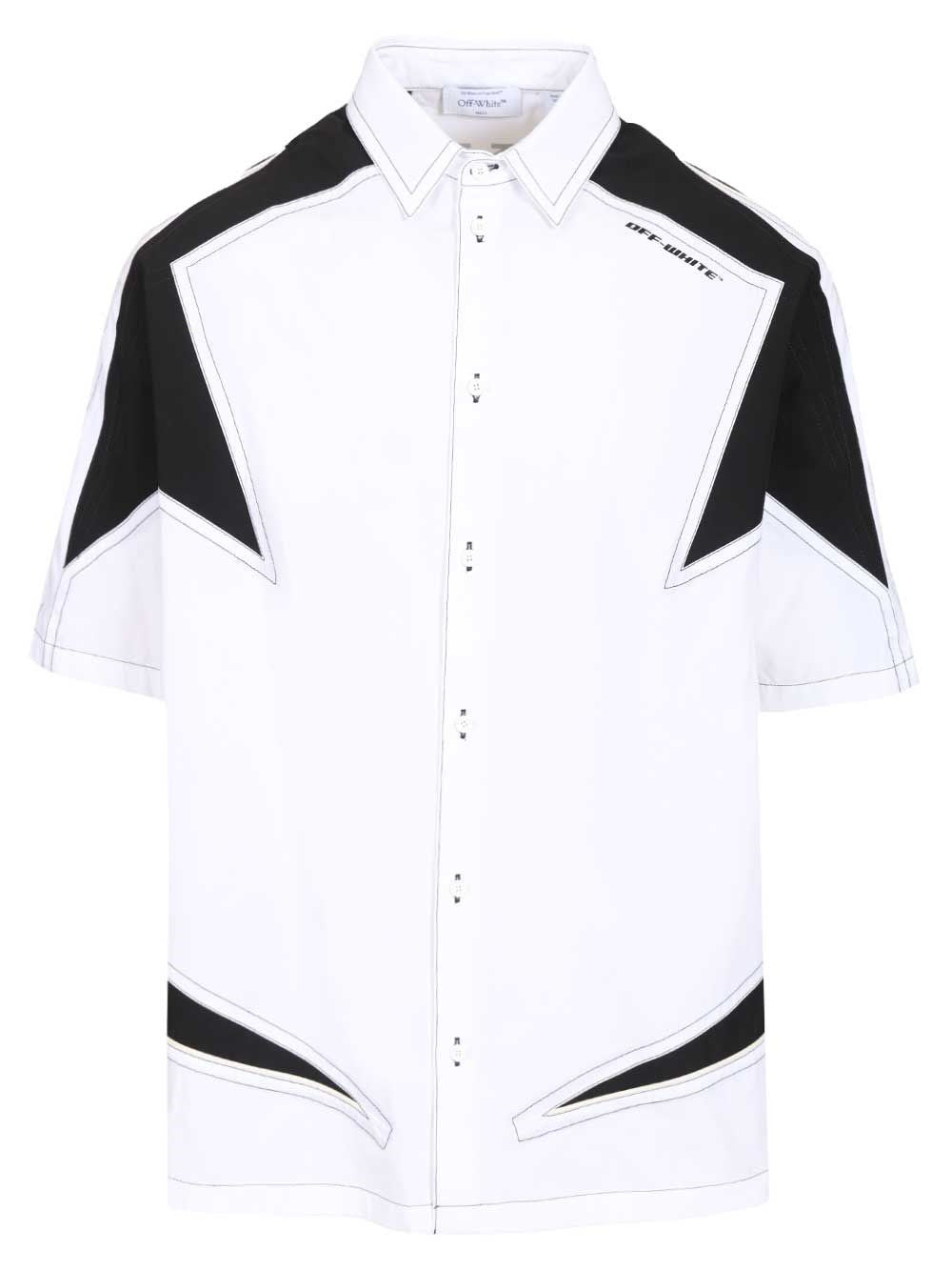 Off-White Men Race Logo Shirt