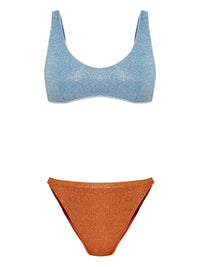 Oseree Women Two-Tone Bikini