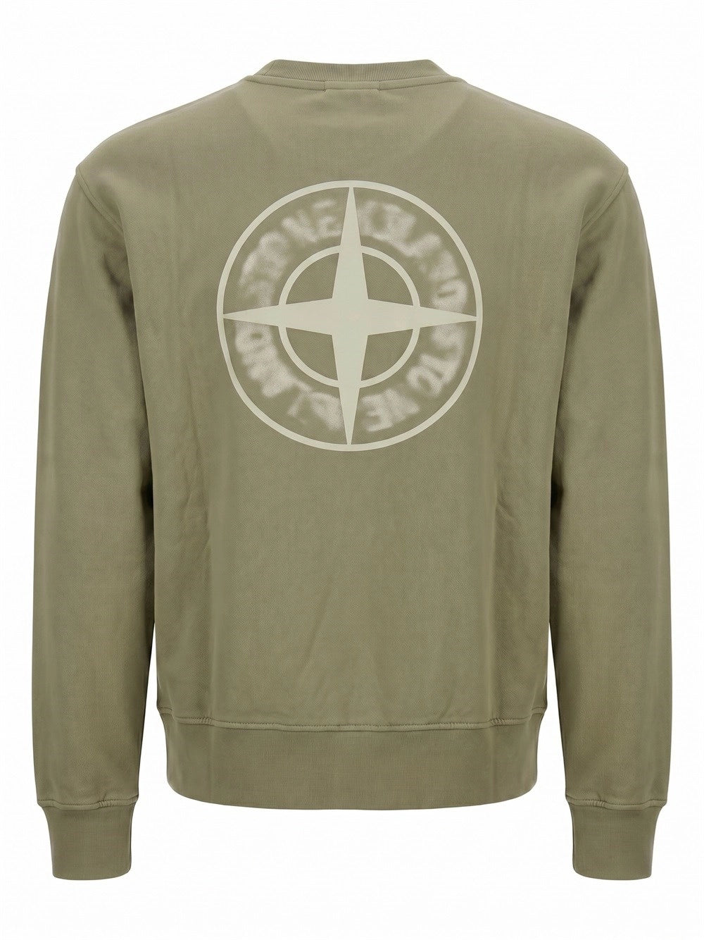 Stone Island Men Organic Cotton Fleece Sweatshirt