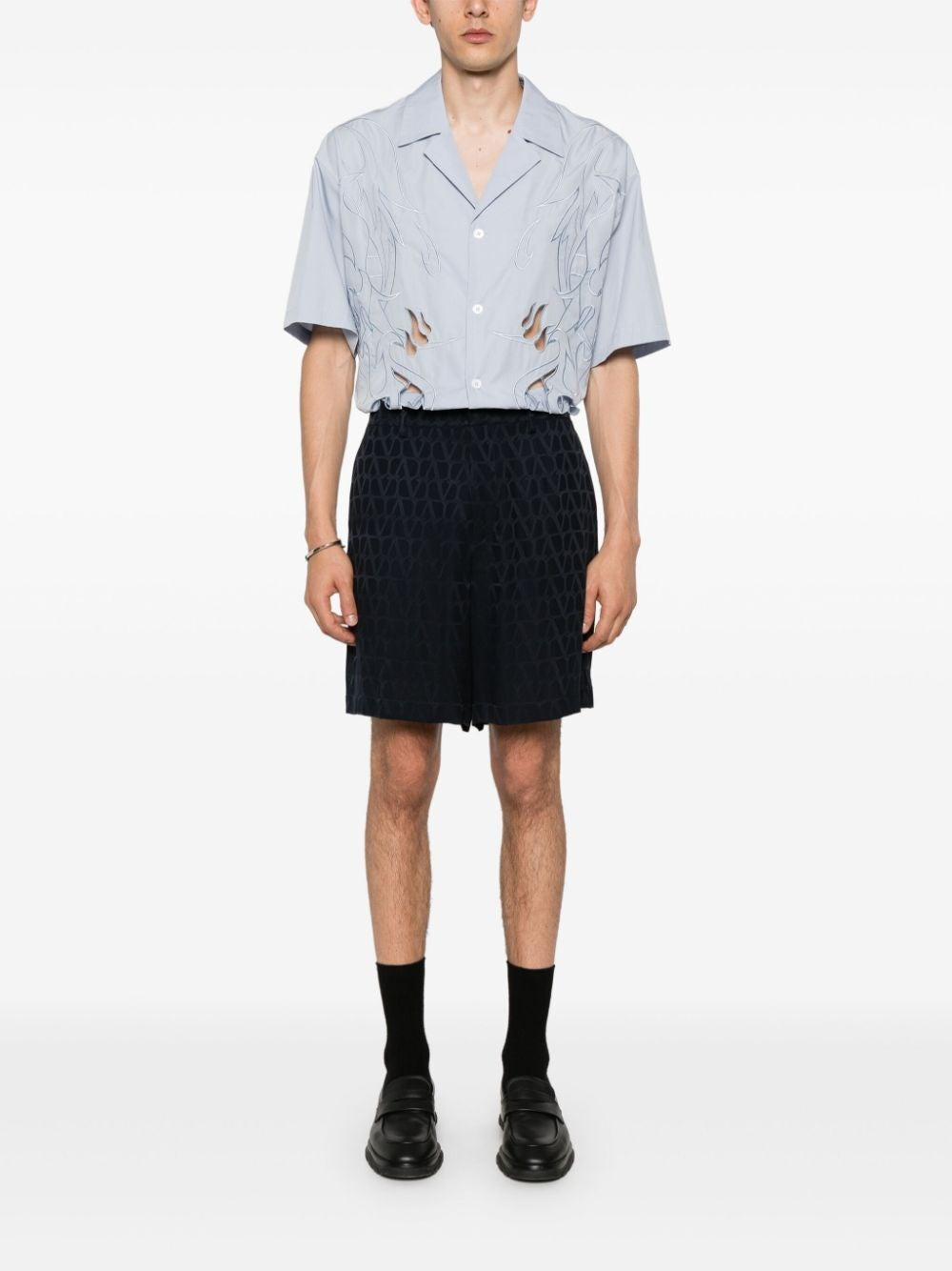 Valentino Garavani Men `Toile Iconographe` Bermuda