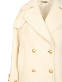 Tagliatore Women Short Double-Breasted Alpaca Jacket