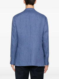 Brunello Cucinelli Men Linen Deconstructed Blazer