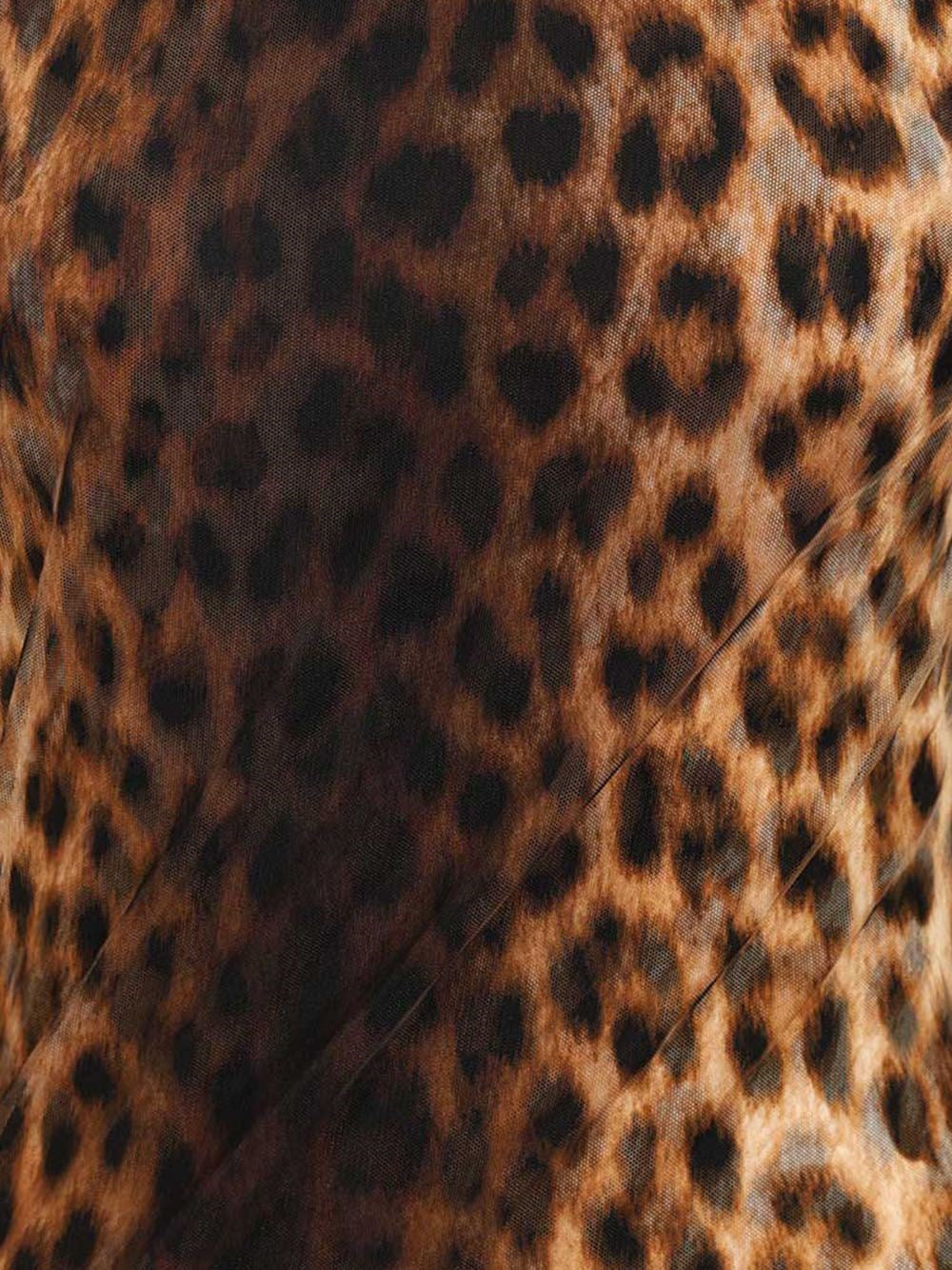 Sportmax Women Bi-Material Animalier Top