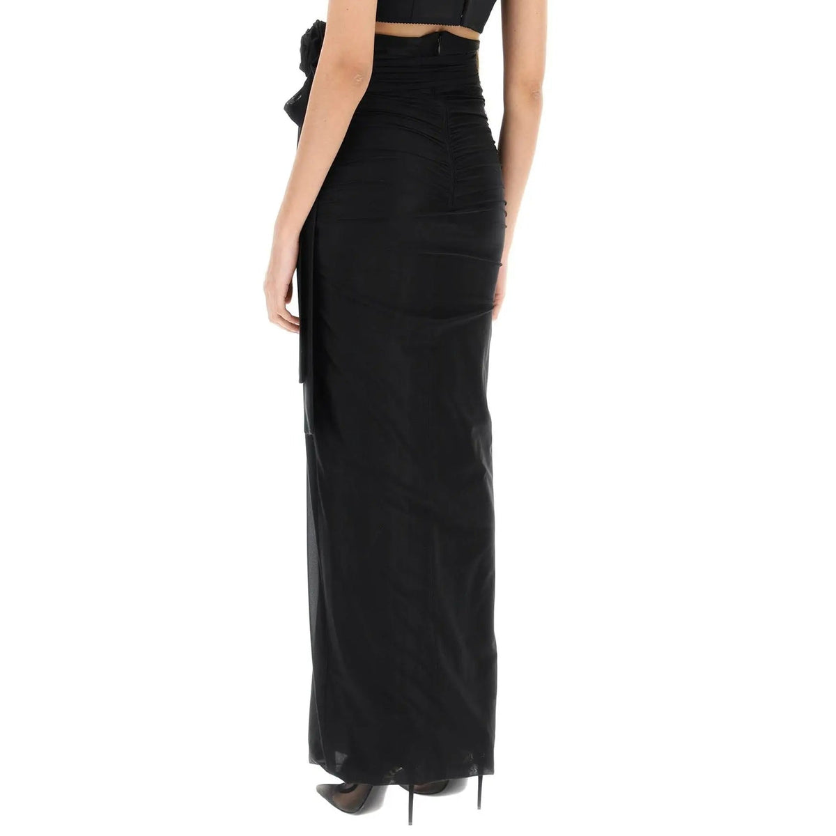 Dolce & Gabbana Dolce&Gabbana Jersey Stretch Maxi Skirt Women