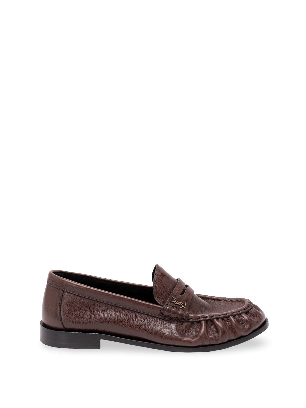 Saint Laurent Men Le Loafer Supple In Matte Leather