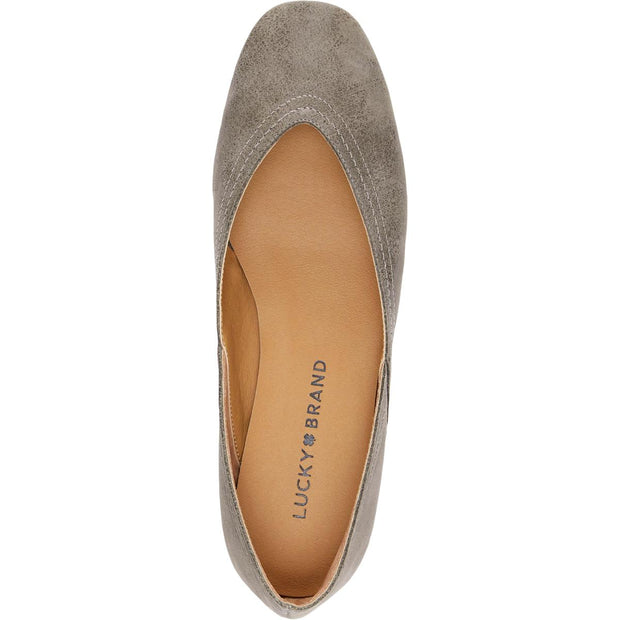 Lucky Brand Womens Alba Slip On Ballet Flats