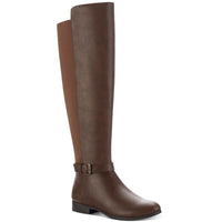 Kimmball Womens Solid Tall Over-The-Knee Boots