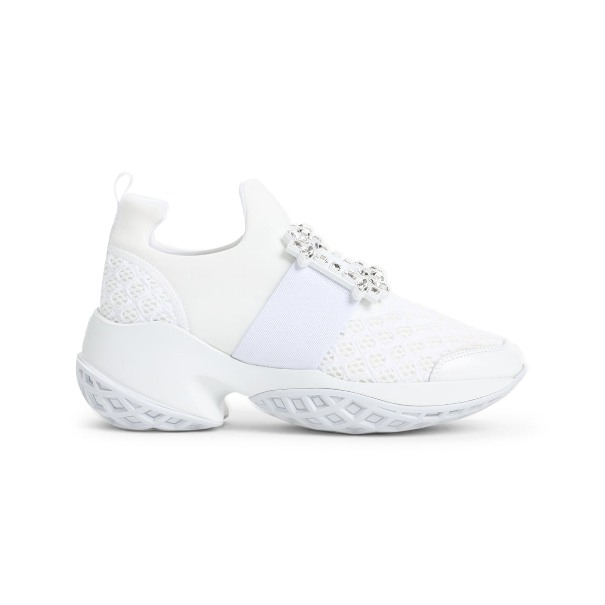 Roger Vivier Run Strass Buckle Sneakers Women