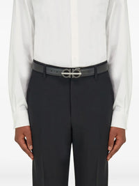 FERRAGAMO Ferragamo Men Gancini Smooth Leather Reversible Belt