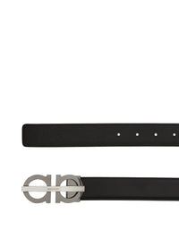 FERRAGAMO Ferragamo Men Gancini Smooth Leather Reversible Belt