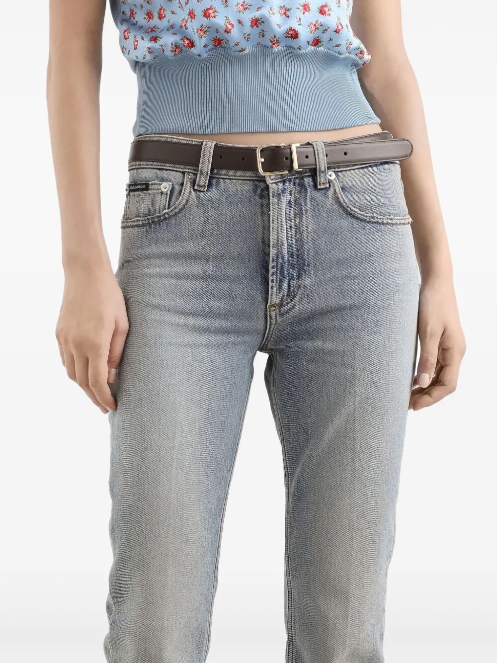 DOLCE & GABBANA Dolce & Gabbana Women 5-Pocket Denim Trousers