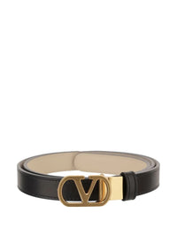 VALENTINO GARAVANI Valentino Garavani Women Reversible Vlogo Signature 20 Leather Belt
