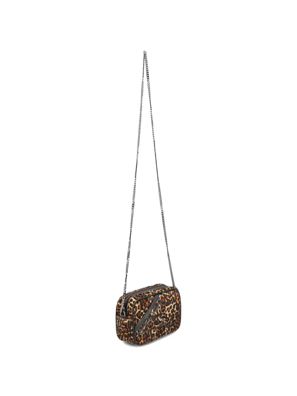 GOLDEN GOOSE Mini Star Bag In Animal-Print Pony Skin With Tone-On-Tone Star Women