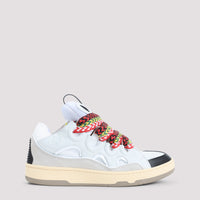 Lanvin Leather Curb Sneakers Unisex