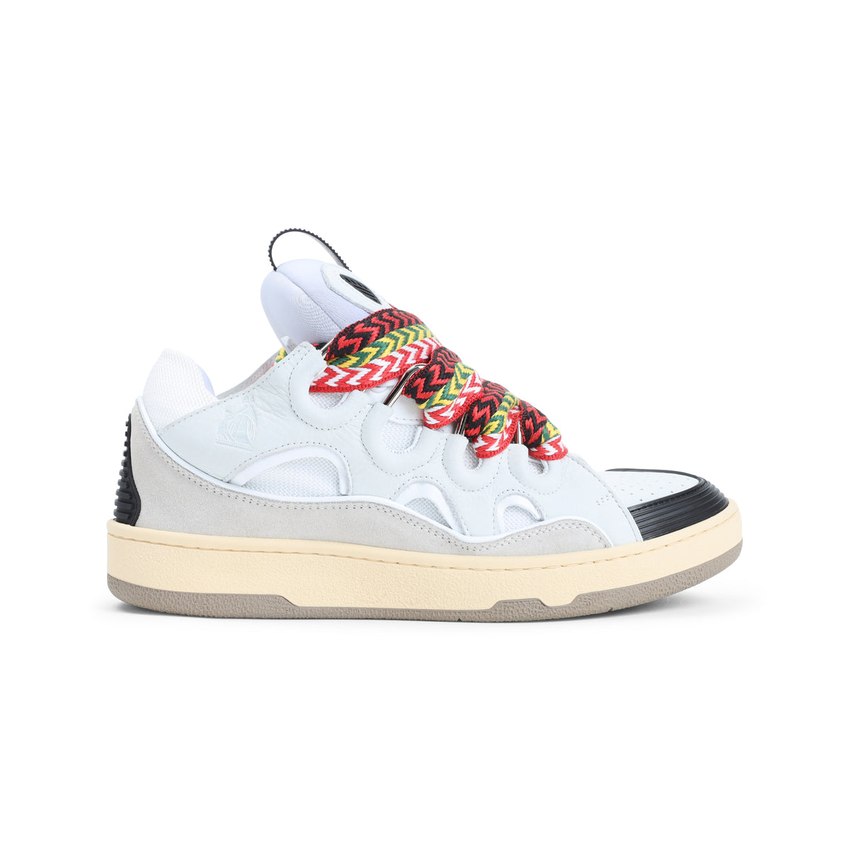 Lanvin Leather Curb Sneakers Unisex