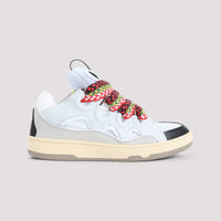 Lanvin Leather Curb Sneakers Unisex