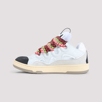 Lanvin Leather Curb Sneakers Unisex