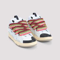 Lanvin Leather Curb Sneakers Unisex