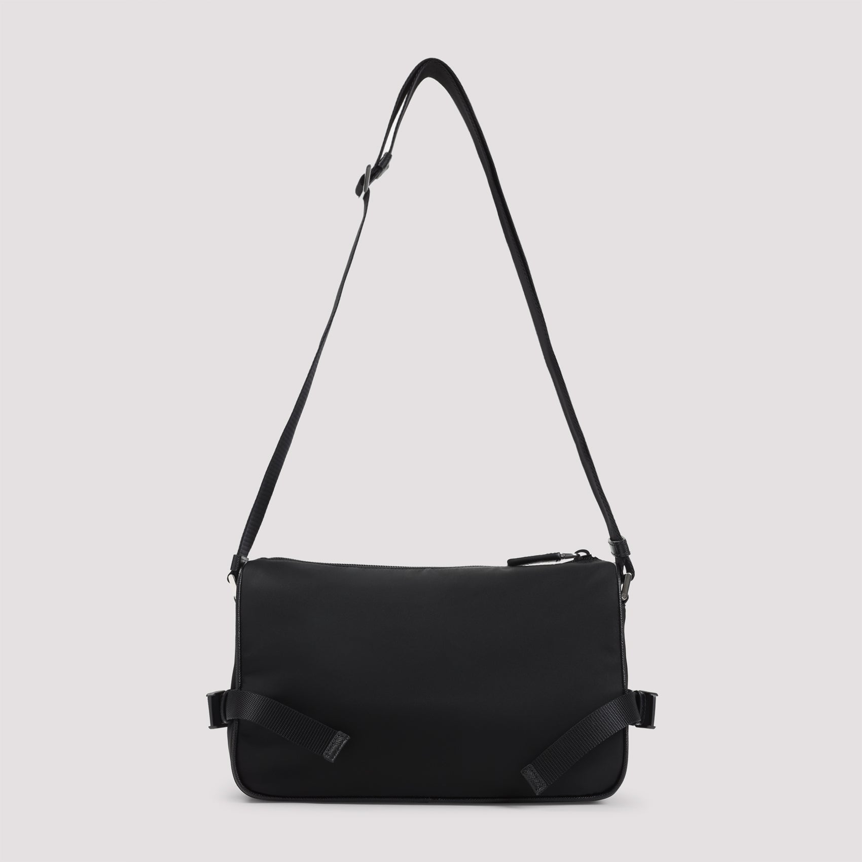 Prada Re-Nylon And Leather Shoulder Bag Men