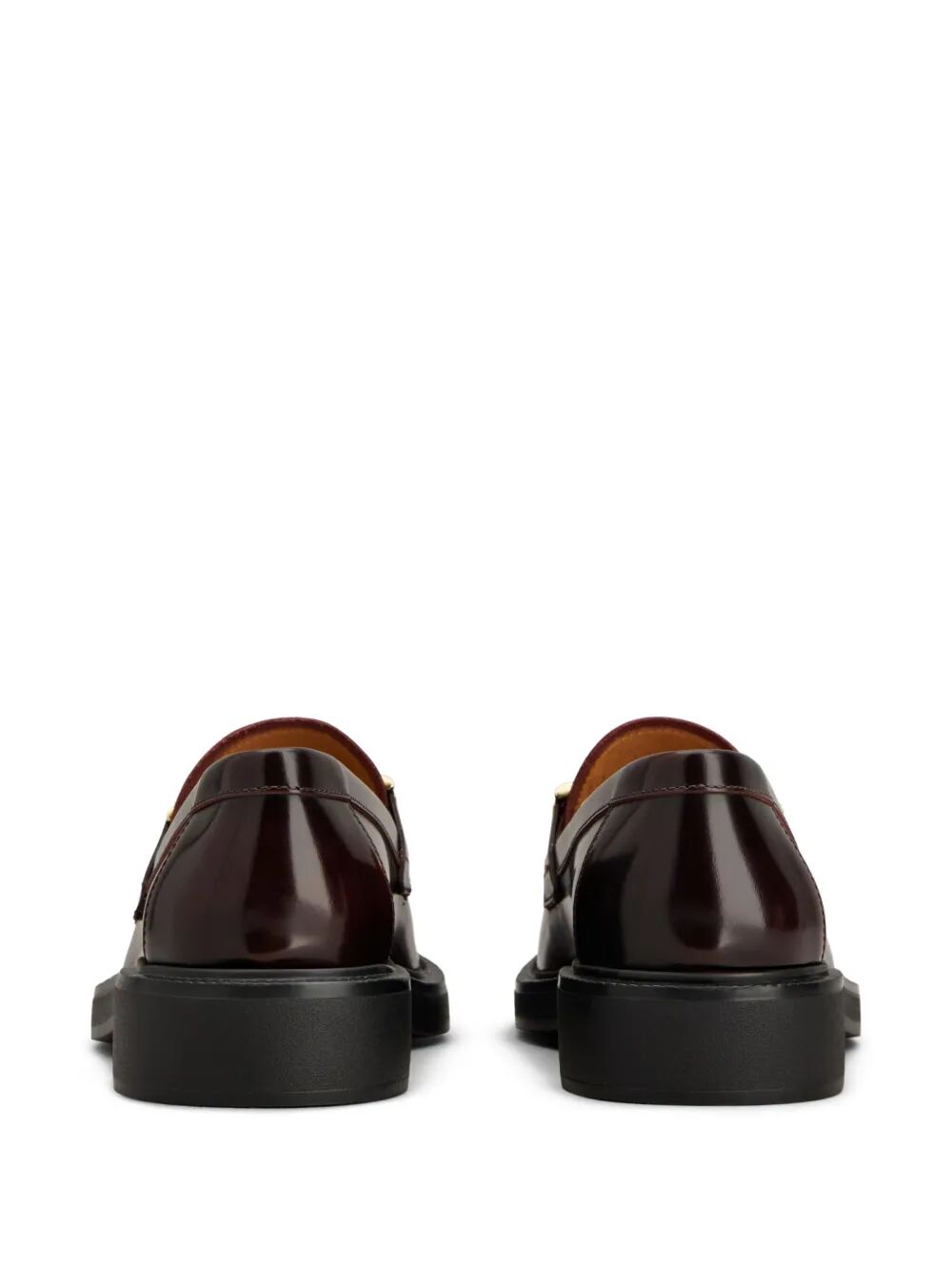 Tod's Women Leather Loafers With Metal Bar