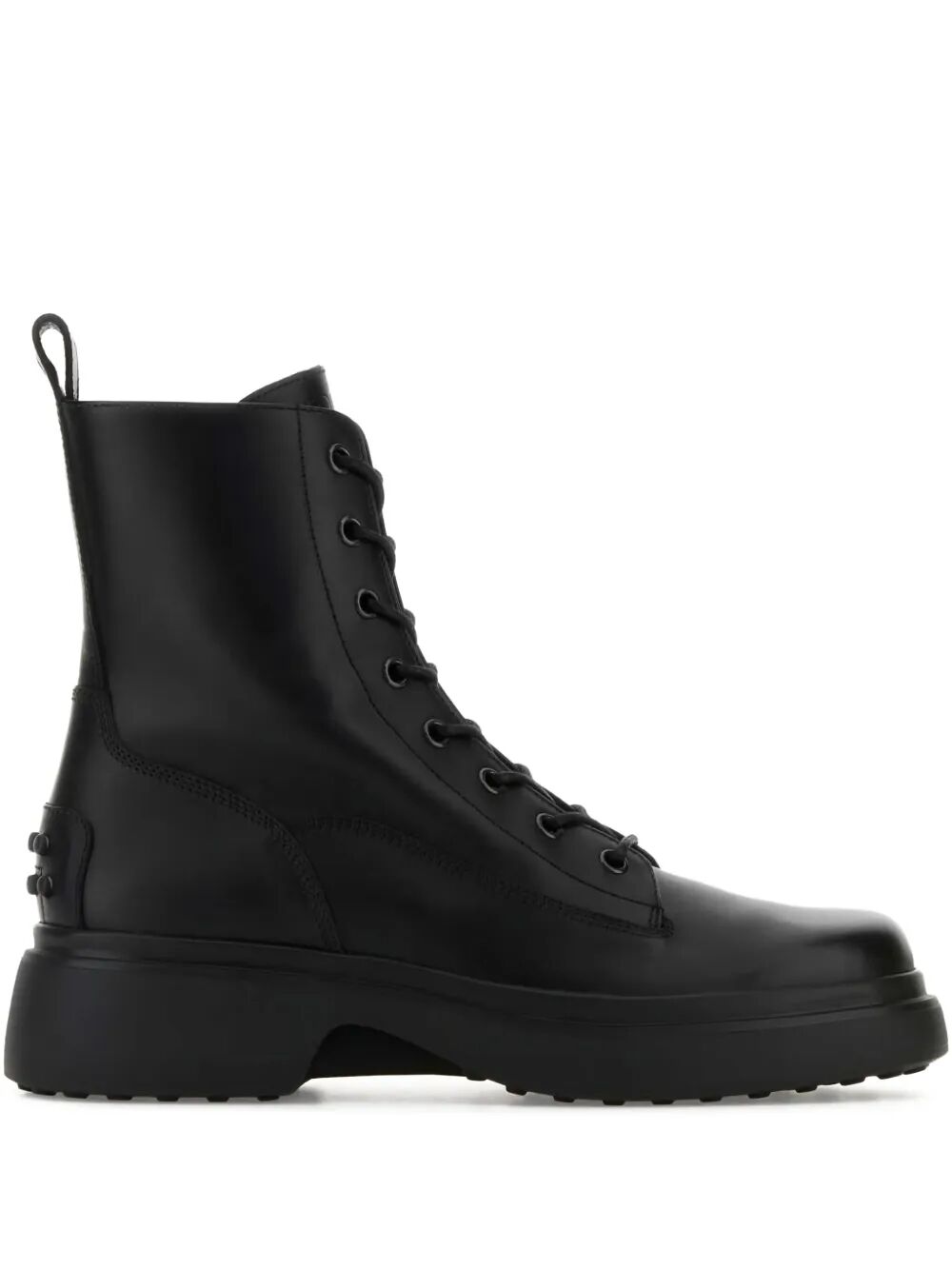 Tod's Women Platform Leather Combat Boots