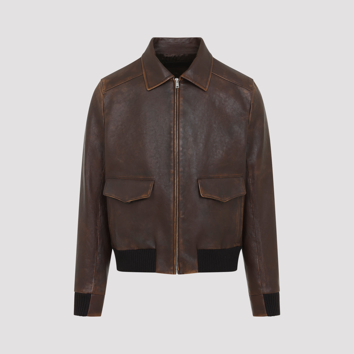 Prada Leather Jacket Men