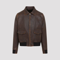 Prada Leather Jacket Men