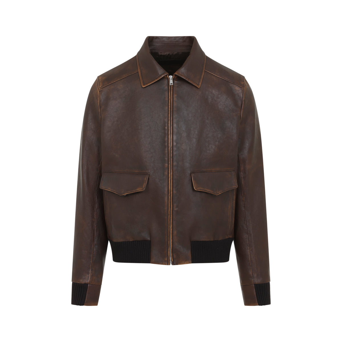 Prada Leather Jacket Men