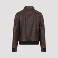 Prada Leather Jacket Men
