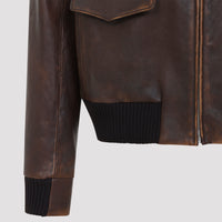 Prada Leather Jacket Men