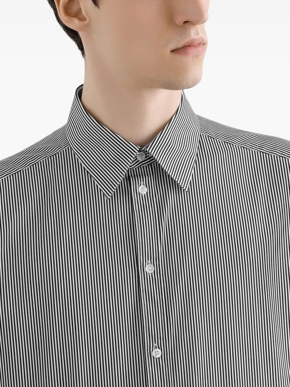 DOLCE & GABBANA Dolce & Gabbana Men Striped Cotton Shirt