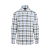 Brioni Hidden Macro Check Shirt Men