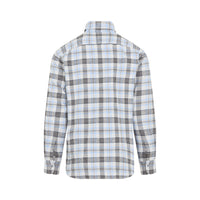 Brioni Hidden Macro Check Shirt Men