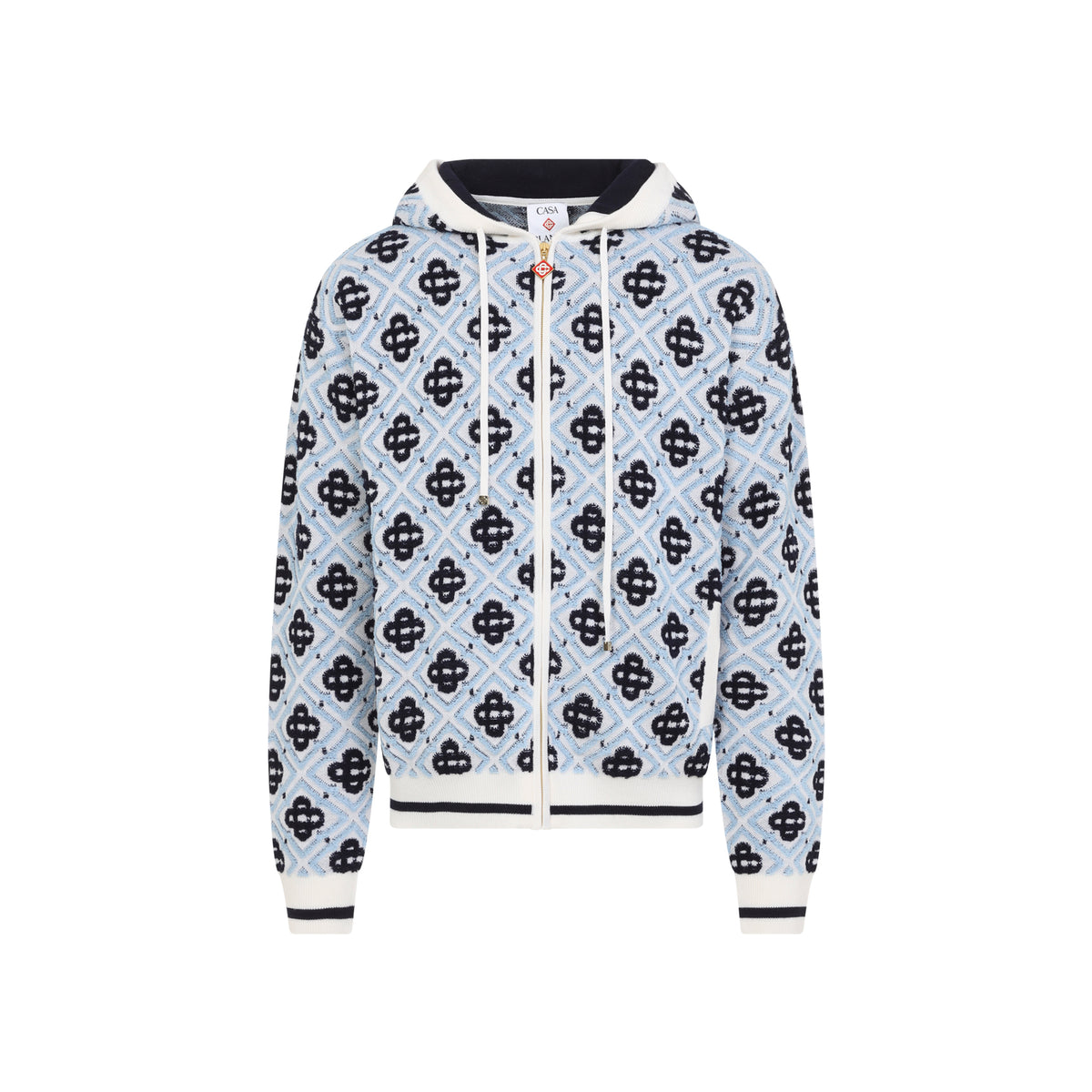 Casablanca Monogram Zip Hp Hoodie Men