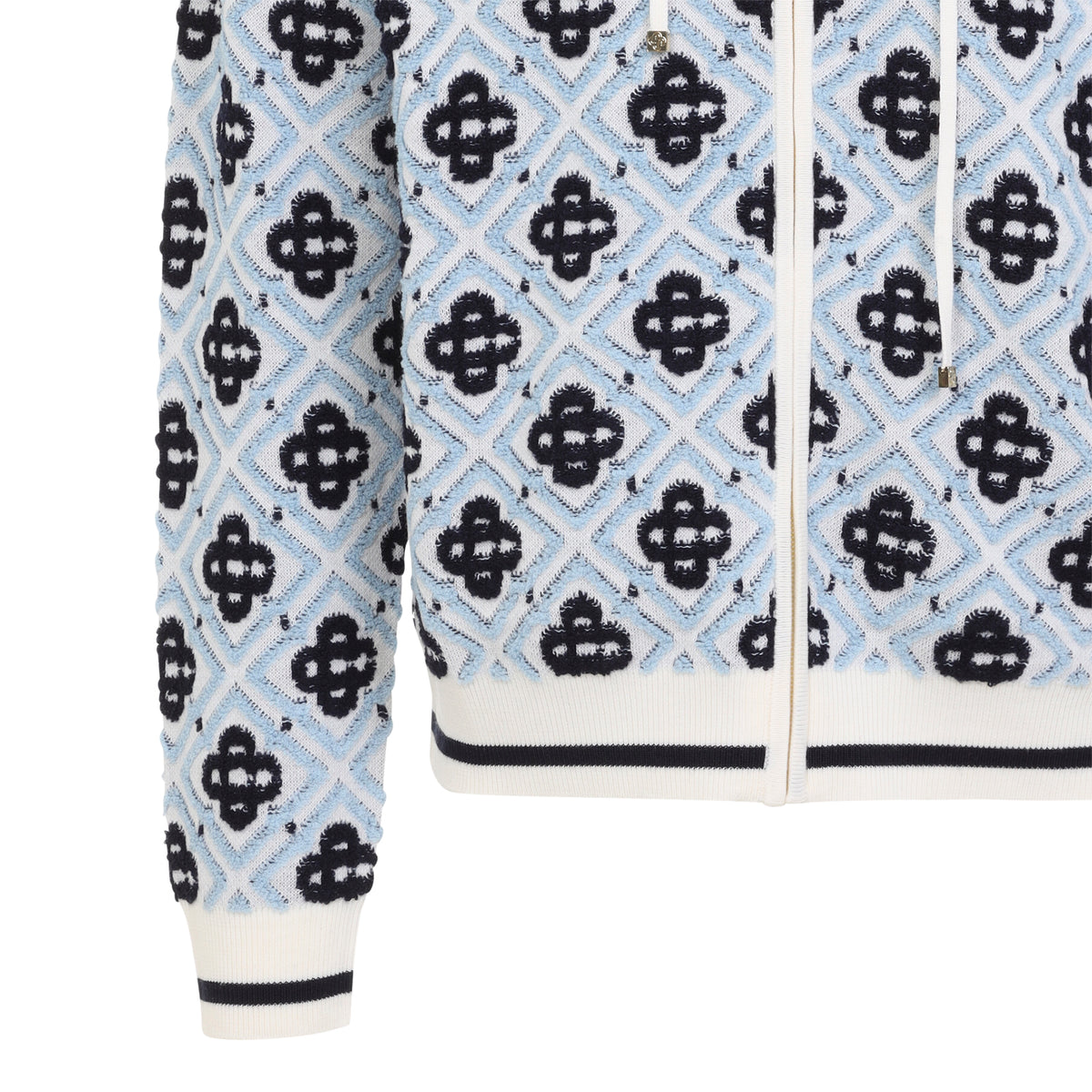 Casablanca Monogram Zip Hp Hoodie Men