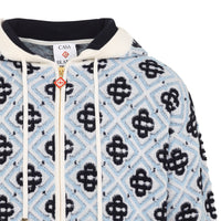 Casablanca Monogram Zip Hp Hoodie Men