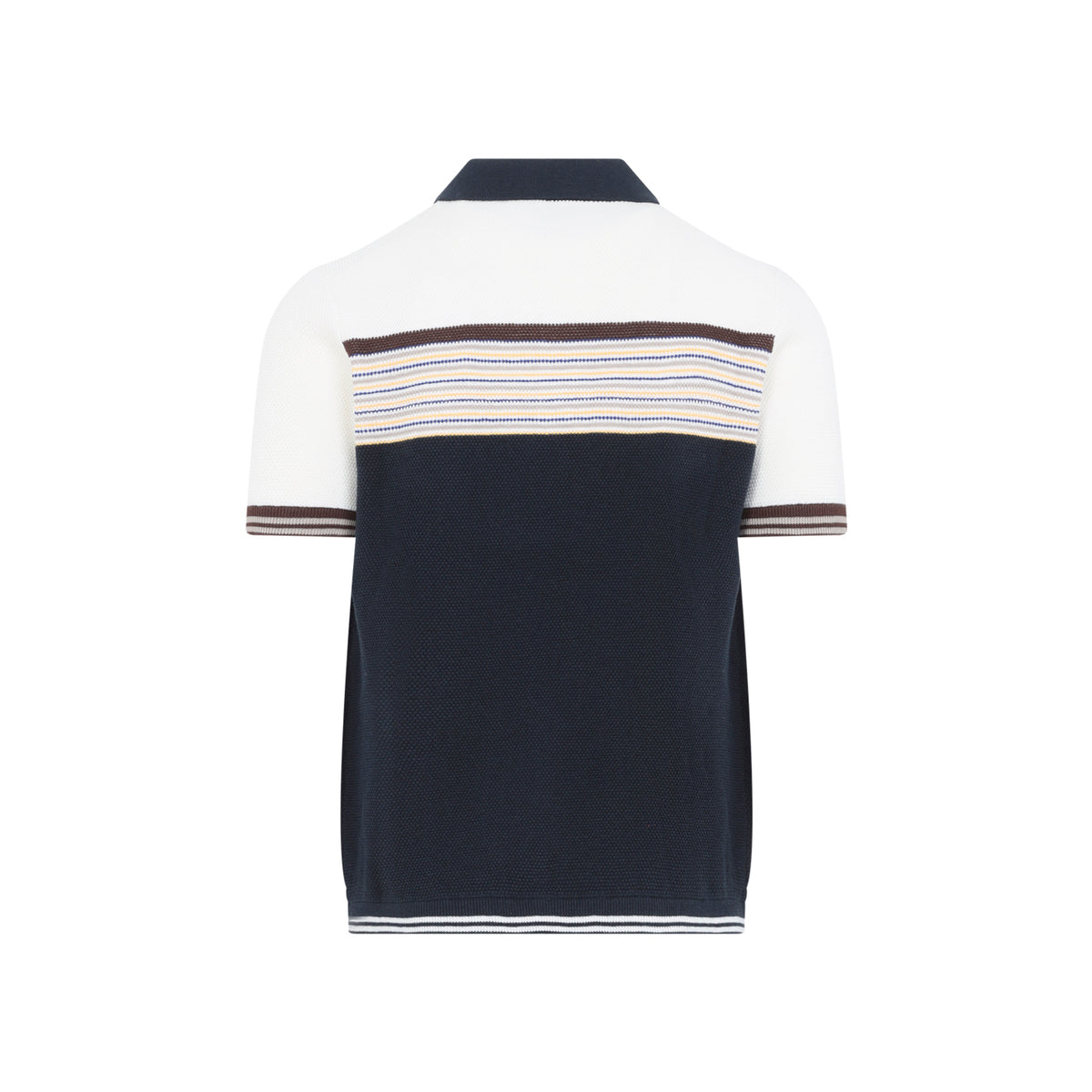 Casablanca Cafe Stripe Polo Shirt Men