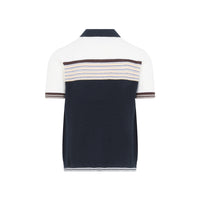 Casablanca Cafe Stripe Polo Shirt Men
