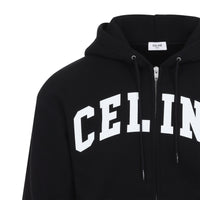 Celine Relaxed Zipped Hoodie Men