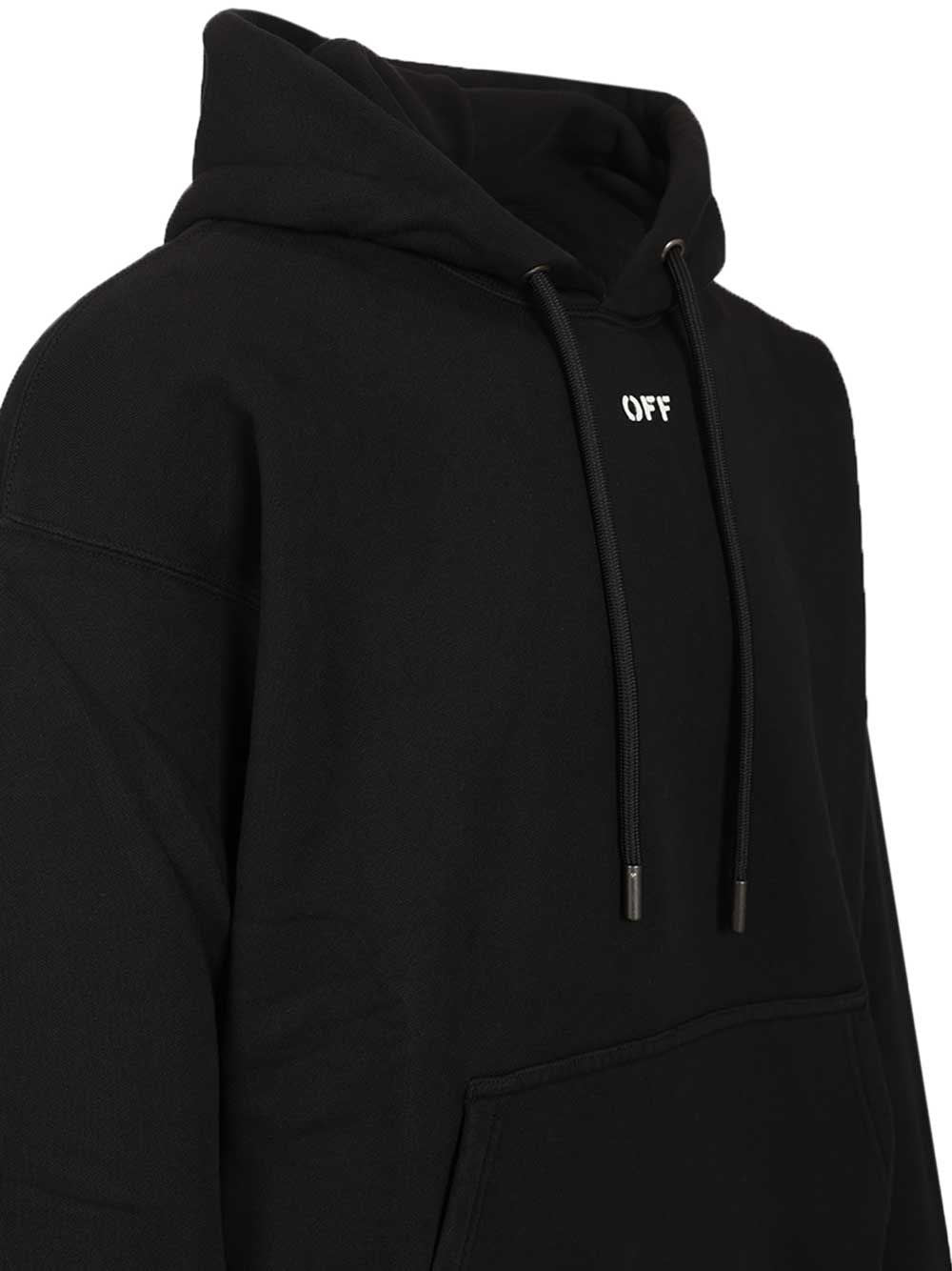 Off-White Men 3D Spray Arrow Sweatshirt