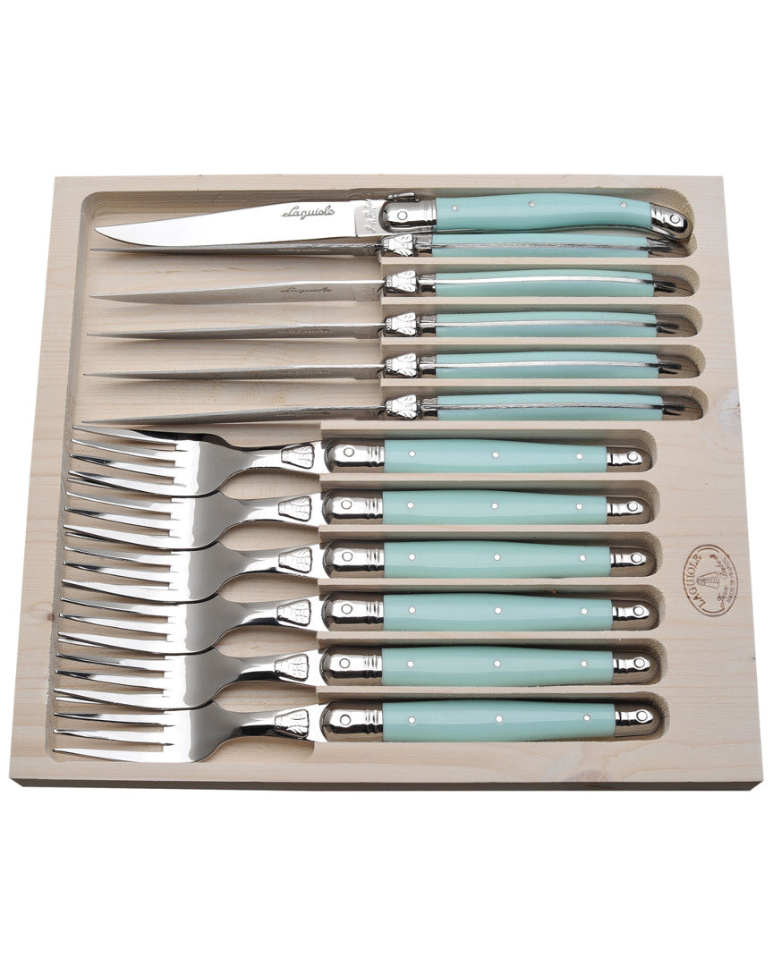 Jean Dubost Laguiole 12Pc Flatware Set