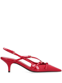 MIU MIU Miu Miu Women Patent Leather Slingbacks With Buckles