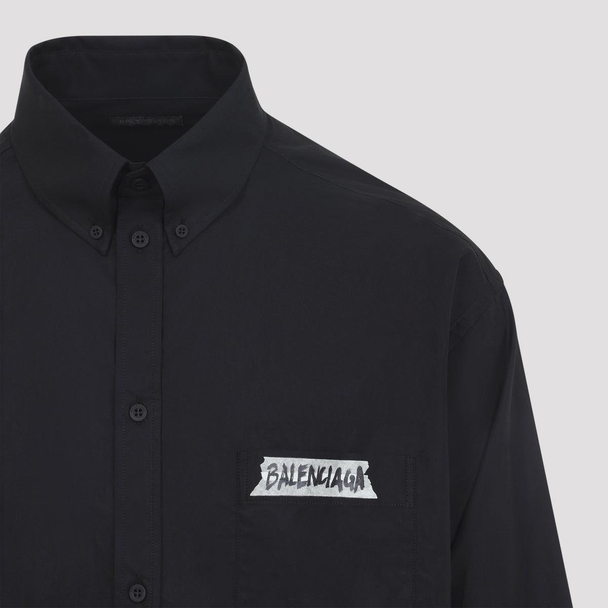 Balenciaga Ls Large Fit Shirt Men