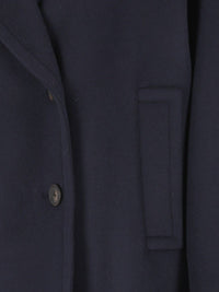 Weekend Max Mara Women Double-Breasted Double Wool Pea Coat