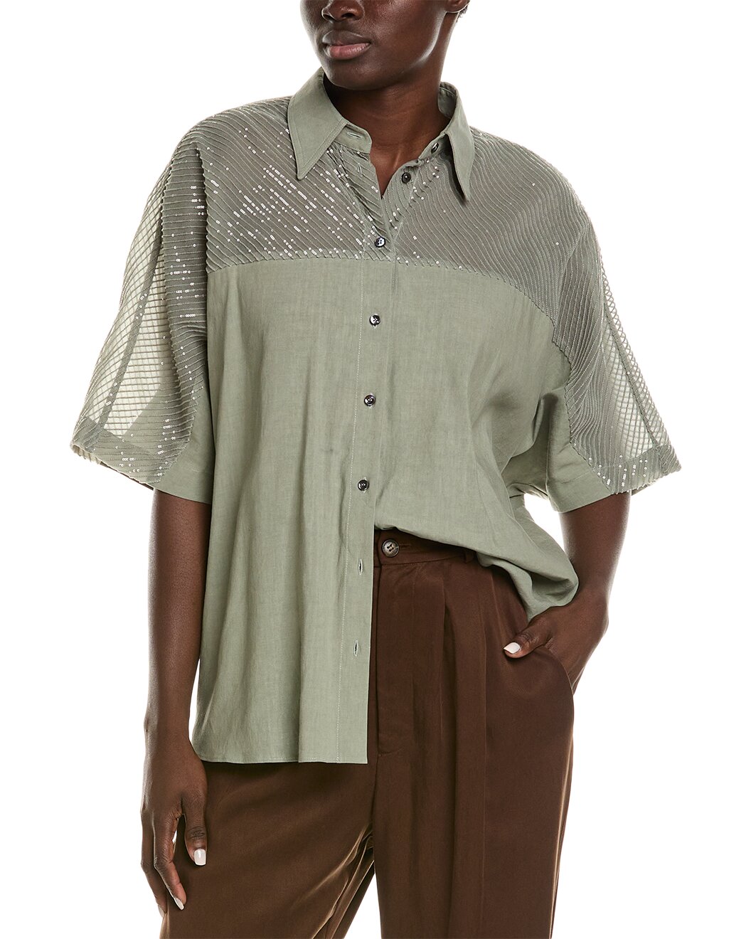 Brunello Cucinelli Brunello Cucinelli Women's Shirt Mh999Rw526_C8707